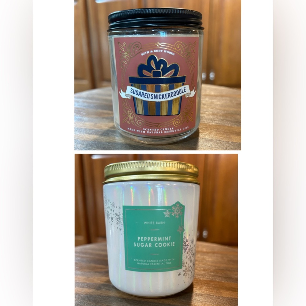 Pick 2 - NWOT Holiday Scented Candles 7oz. Bath & Body or White Barn Variety - Picture 4 of 7